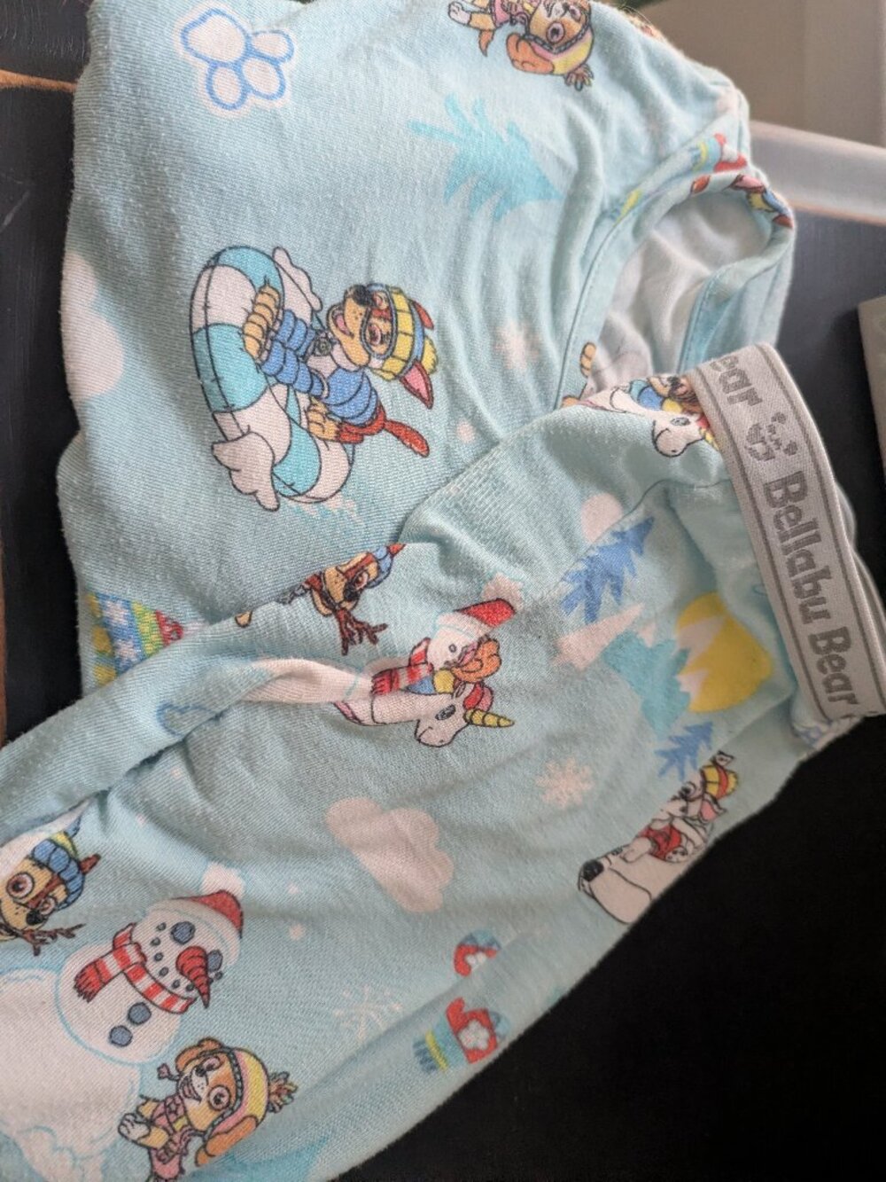 Bellabu Bear bamboo pajamas sz 4T